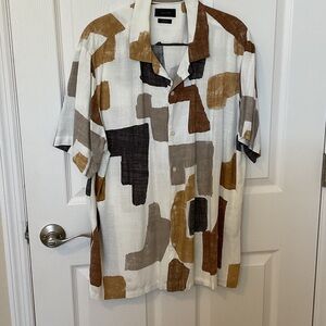 Men's Abstract Pattern Shirt